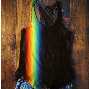 PRIDE Rainbow Tank Top
